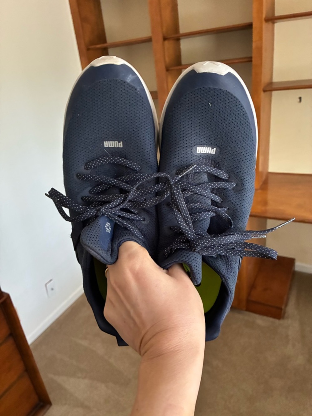 🆕 PUMA Women’s Laguna Sport Navy Golf Sneakers - Picture 4 of 6